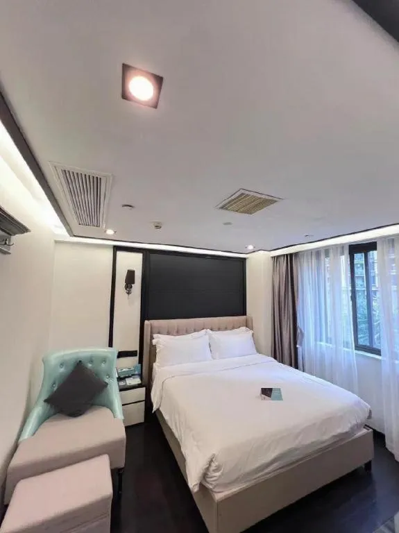 Bed in Xana Hotelle Xiamen Airport Zone Government