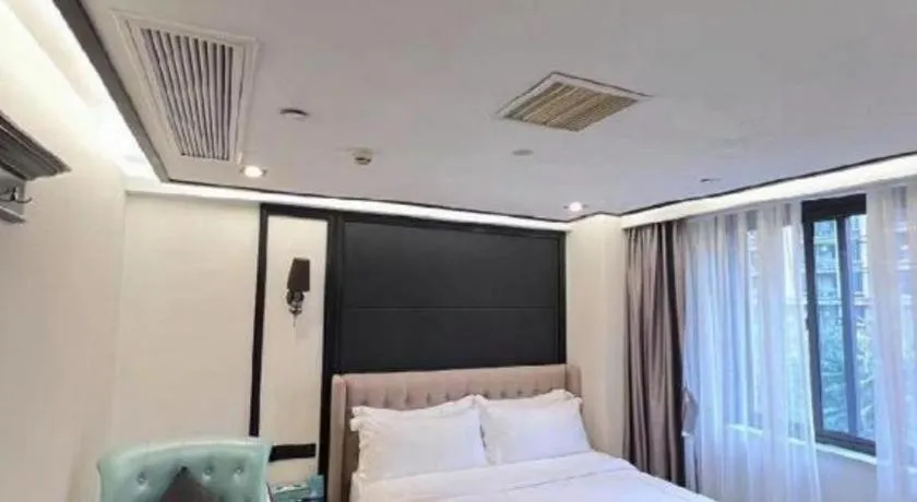 Bed in Xana Hotelle Xiamen Airport Zone Government
