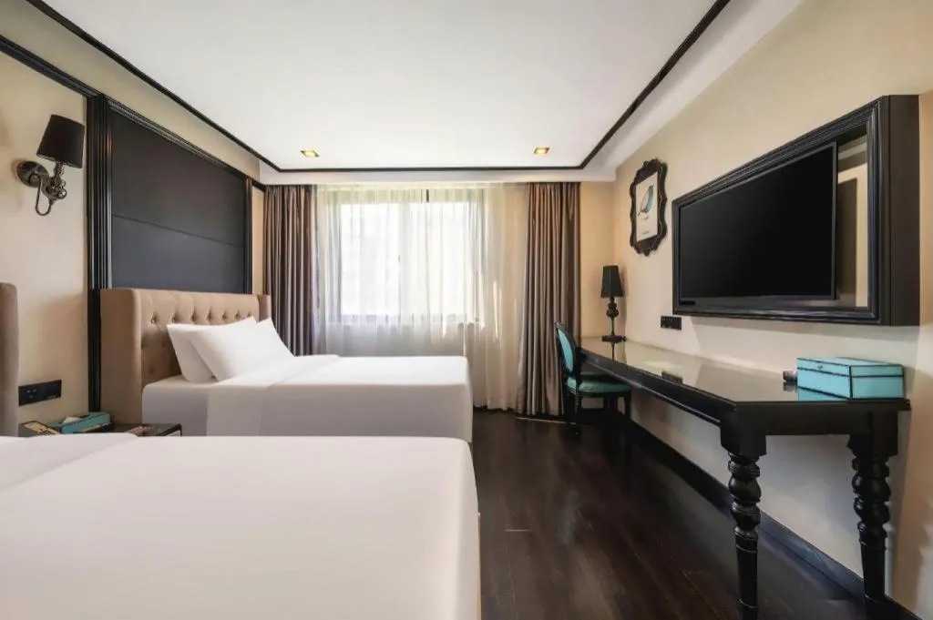 Bed in Xana Hotelle Xiamen Airport Zone Government