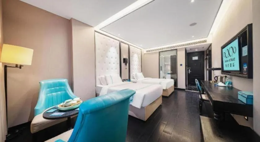 Bed in Xana Hotelle Nanchang Honggutan