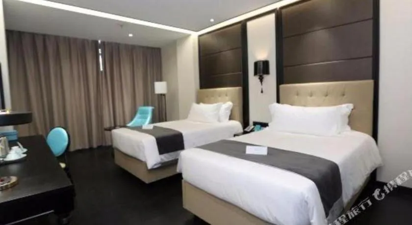 Bed in Xana Hotelle Nanchang Honggutan