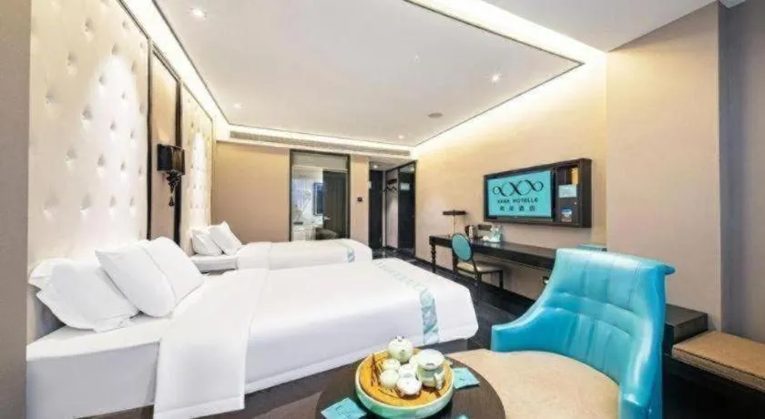 Bed in Xana Hotelle Nanchang Honggutan