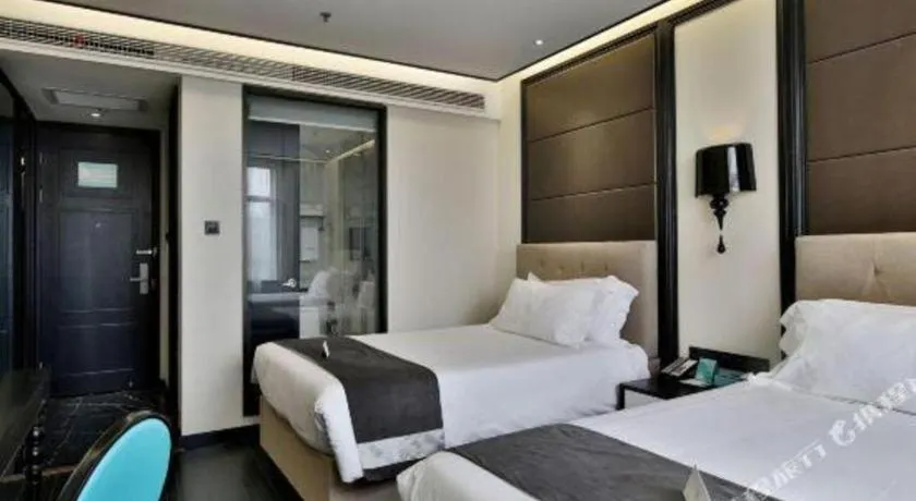 Bed in Xana Hotelle Nanchang Honggutan