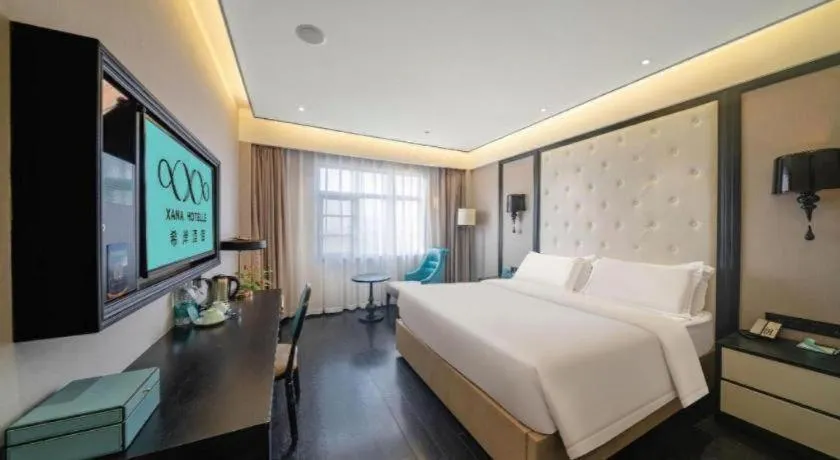Bed in Xana Hotelle Nanchang Honggutan