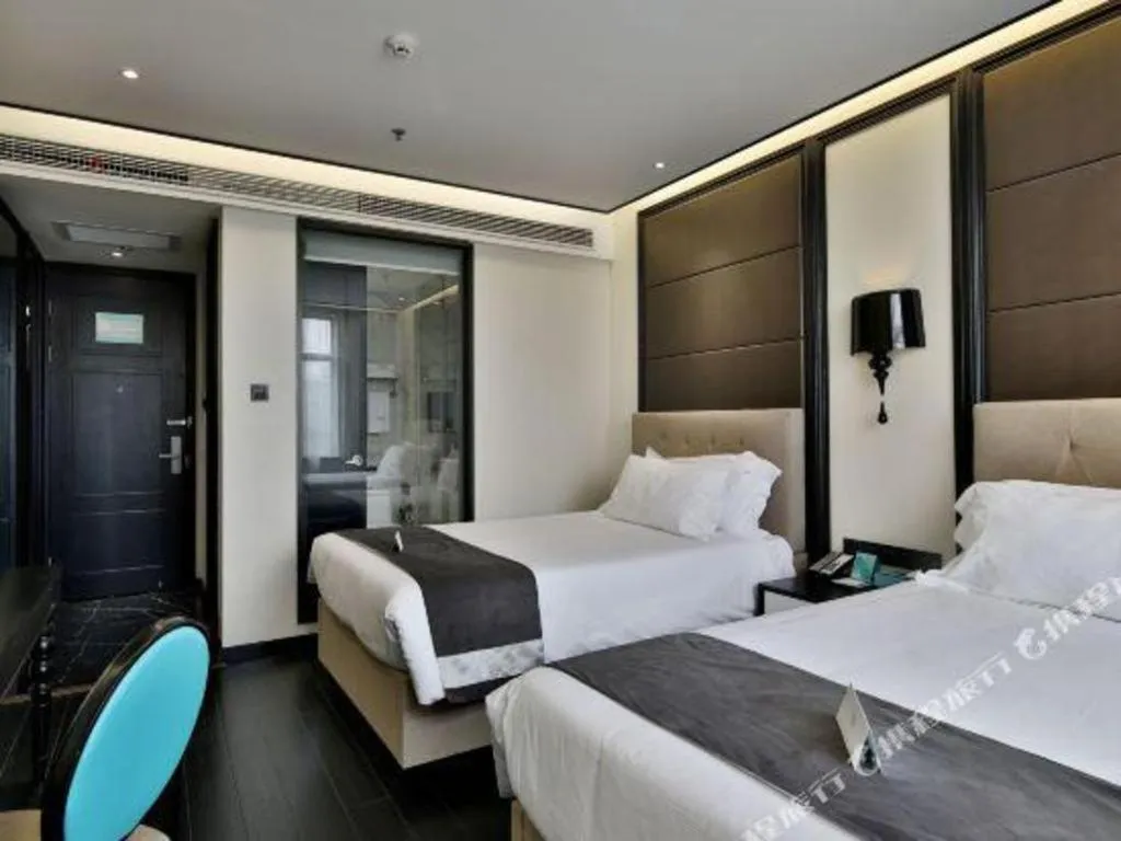 Bed in Xana Hotelle Nanchang Honggutan