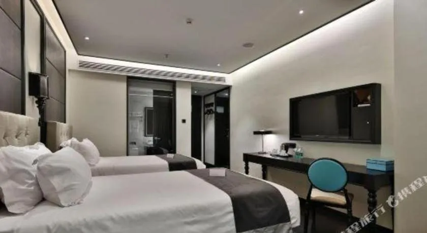 Bed in Xana Hotelle Nanchang Honggutan