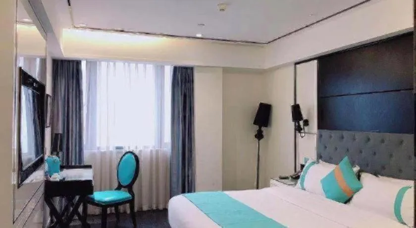 Bed in Xana Hotelle Neijiang City Center Branch