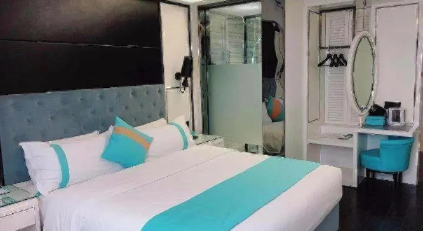 Bed in Xana Hotelle Neijiang City Center Branch