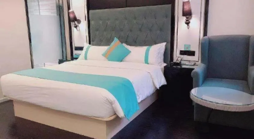 Bed in Xana Hotelle Neijiang City Center Branch
