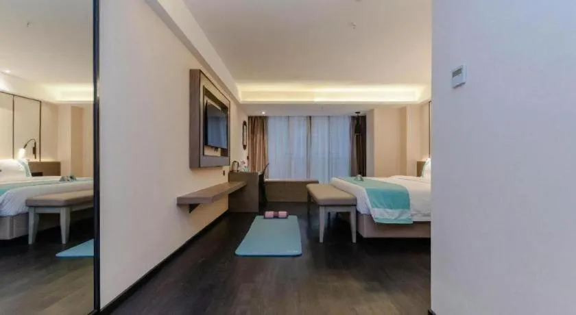 Bed in Xana Lite Guiyang Huaguoyuan Shuangzi Towers