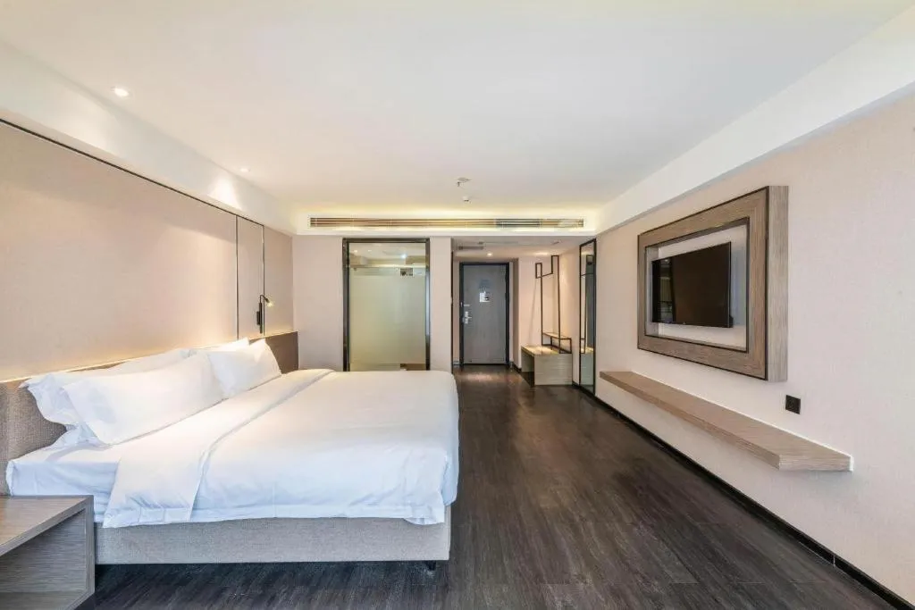 Bed in Xana Lite Guiyang Huaguoyuan Shuangzi Towers