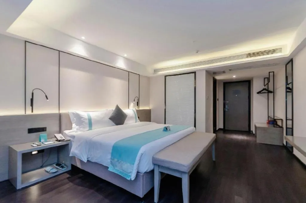 Bed in Xana Lite Guiyang Huaguoyuan Shuangzi Towers