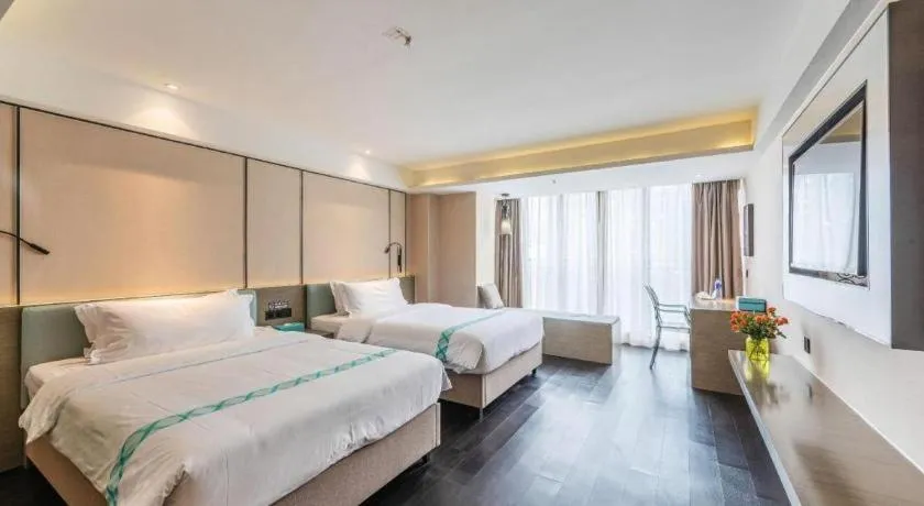 Bed in Xana Lite Guiyang Huaguoyuan Shuangzi Towers