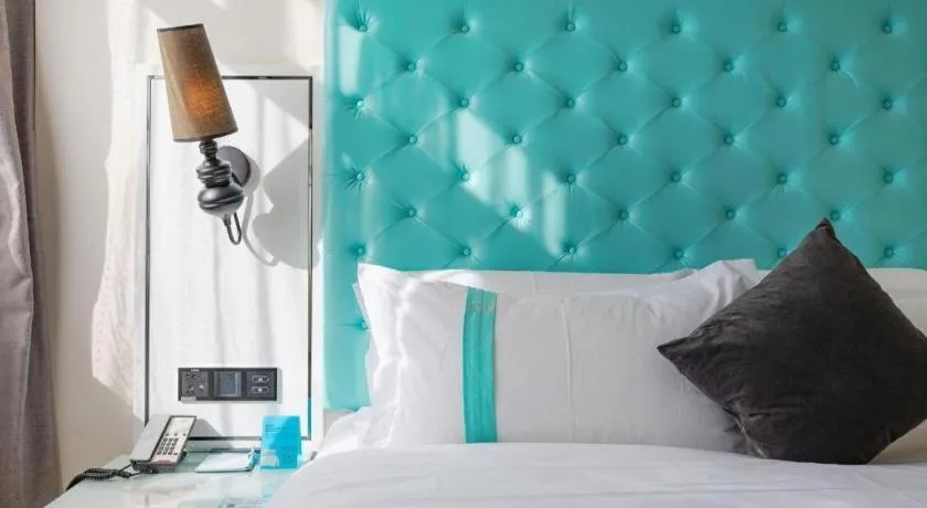 Bed in Xana Hotelle Shijiazhuang Zhongchu Plaza Shizhuang Metro Station