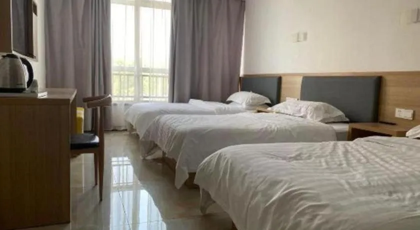 Bed in 7Days Inn Tianjin Airport NO.1 Bridge Branch