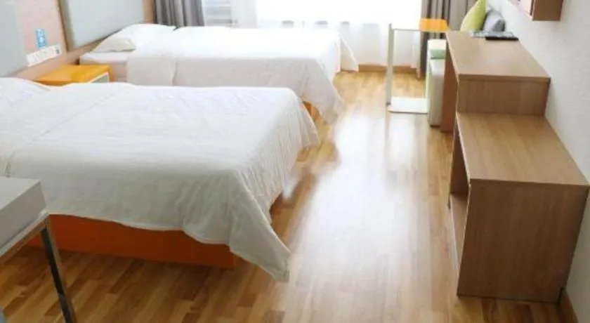 Bed in 7Days Inn Tianjin Airport NO.1 Bridge Branch