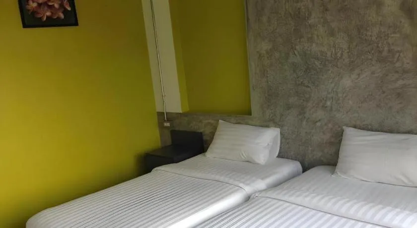 Bed in Pornsiri Hotel Sisaket