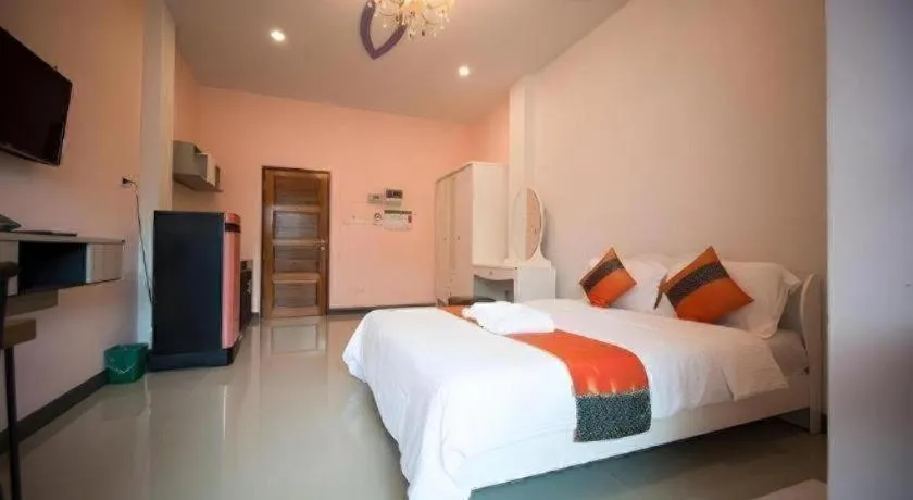 Bed in The Linux Garden Hotel (City Amphur Muang Yala)