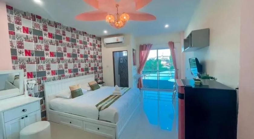 Bed in The Linux Garden Hotel (City Amphur Muang Yala)