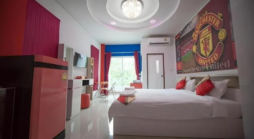 Bed in The Linux Garden Hotel (City Amphur Muang Yala)