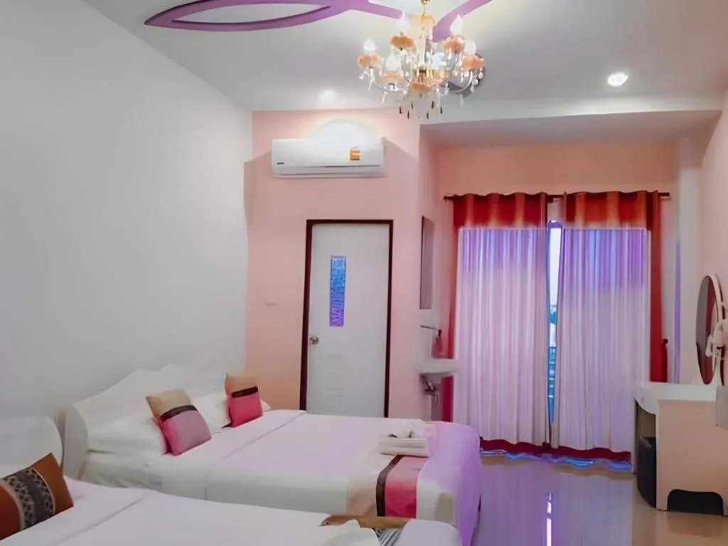 Bed in The Linux Garden Hotel (City Amphur Muang Yala)