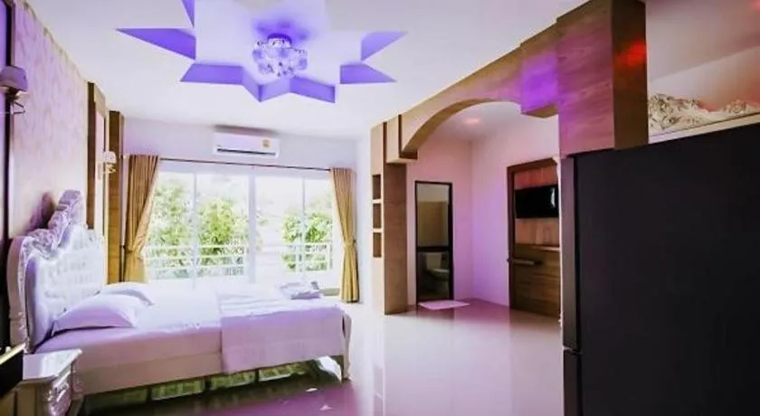 Bed in The Linux Garden Hotel (City Amphur Muang Yala)