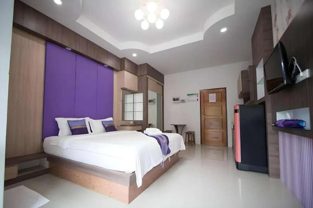 Bed in The Linux Garden Hotel (City Amphur Muang Yala)