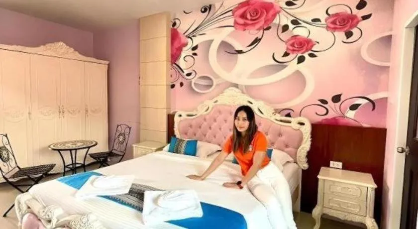 Bed in The Linux Garden Hotel (City Amphur Muang Yala)