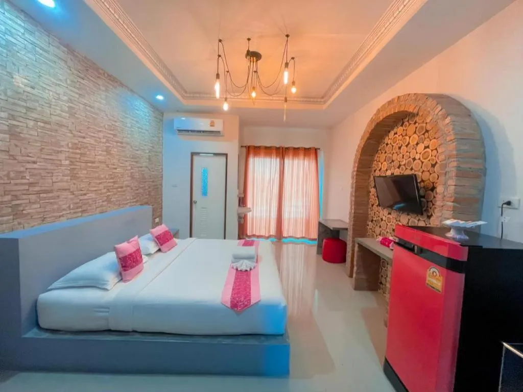 Bed in The Linux Garden Hotel (City Amphur Muang Yala)