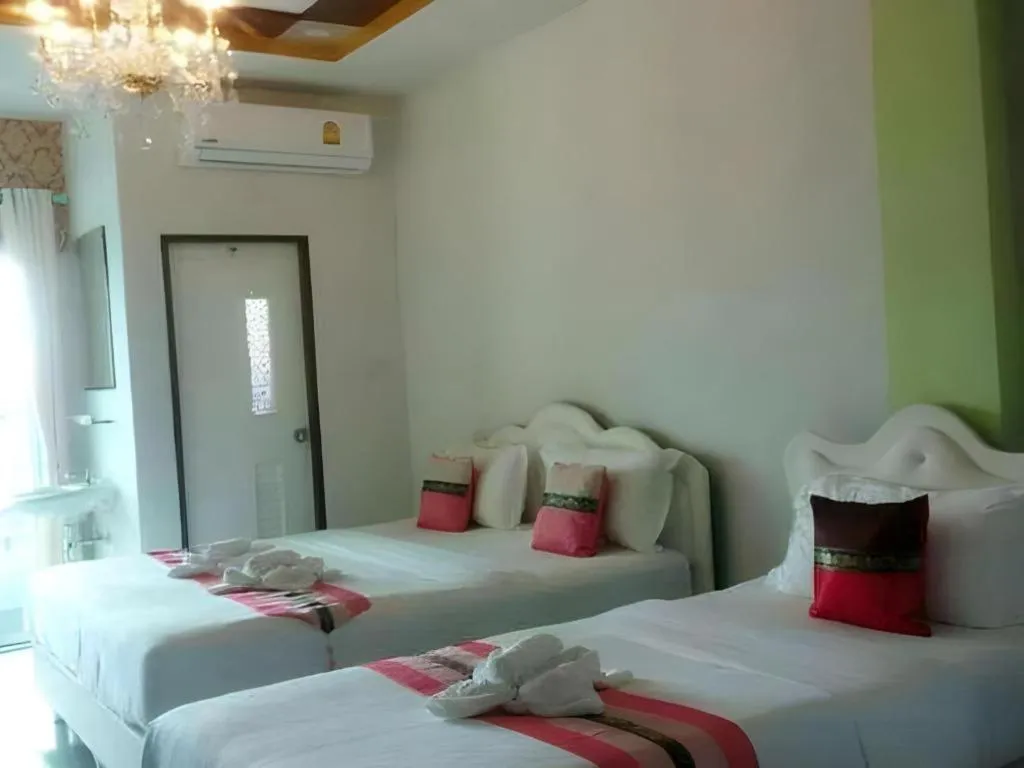 Bed in The Linux Garden Hotel (City Amphur Muang Yala)