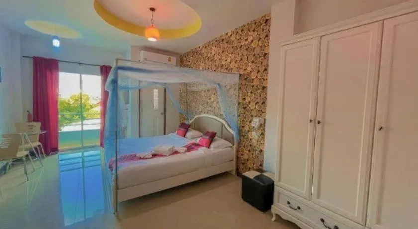 Bed in The Linux Garden Hotel (City Amphur Muang Yala)