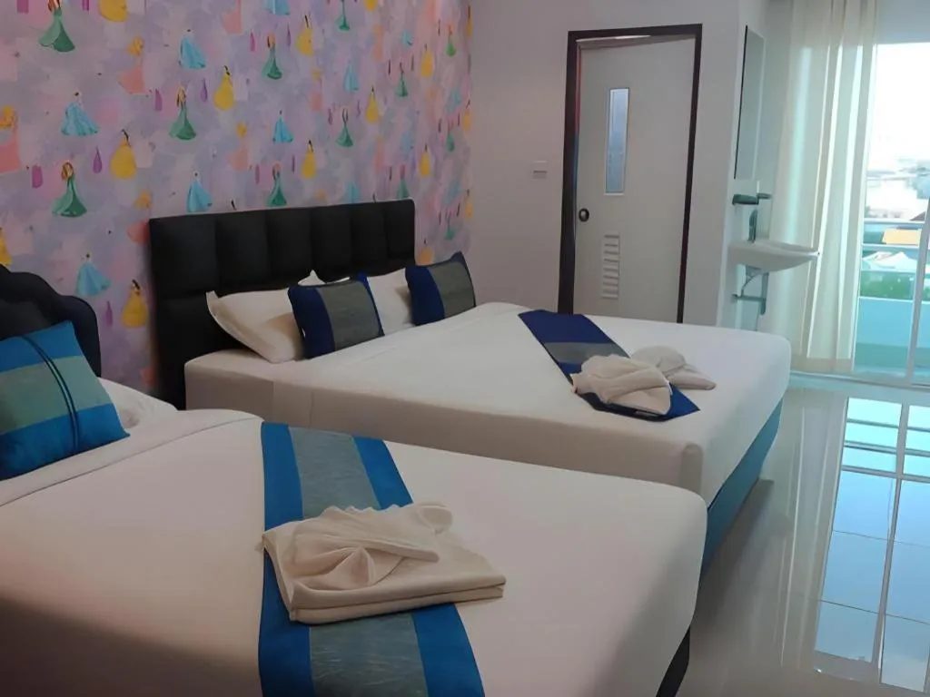 Bed in The Linux Garden Hotel (City Amphur Muang Yala)