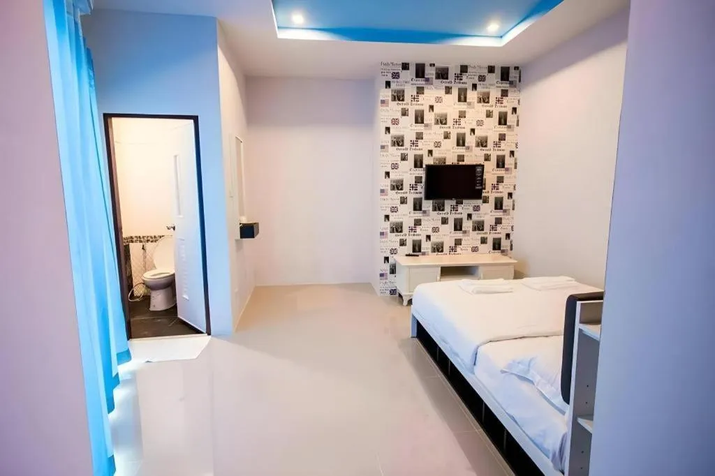 Bed in The Linux Garden Hotel (City Amphur Muang Yala)