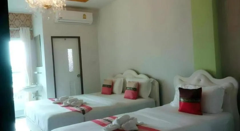 Bed in The Linux Garden Hotel (City Amphur Muang Yala)