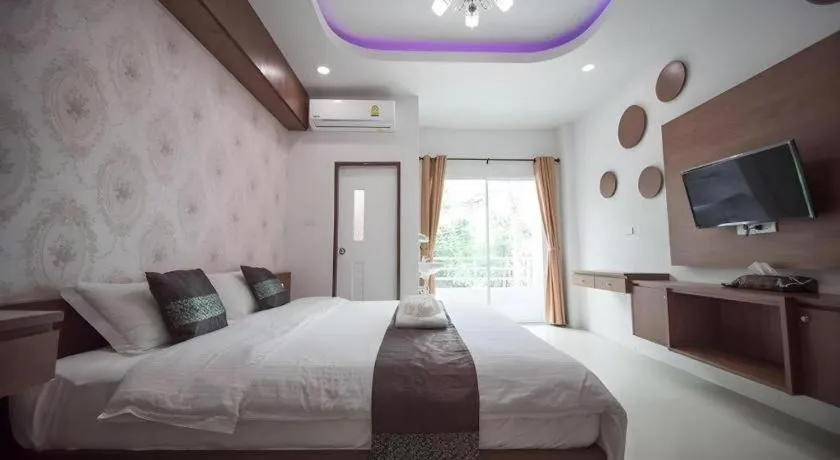 Bed in The Linux Garden Hotel (City Amphur Muang Yala)