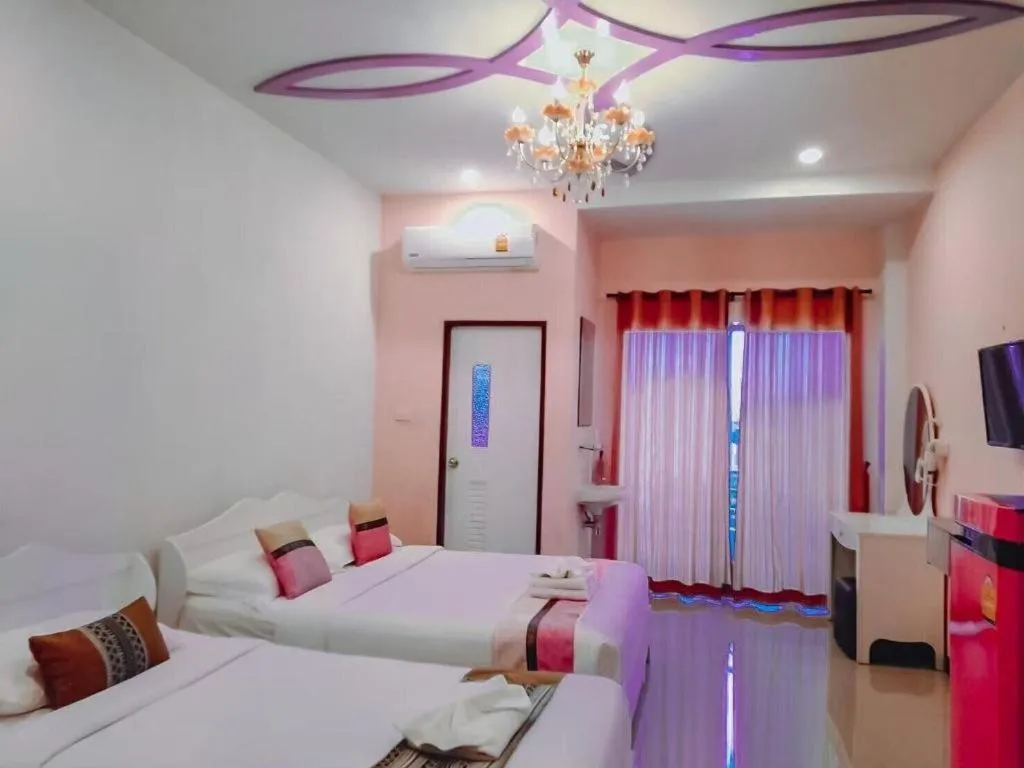 Bed in The Linux Garden Hotel (City Amphur Muang Yala)