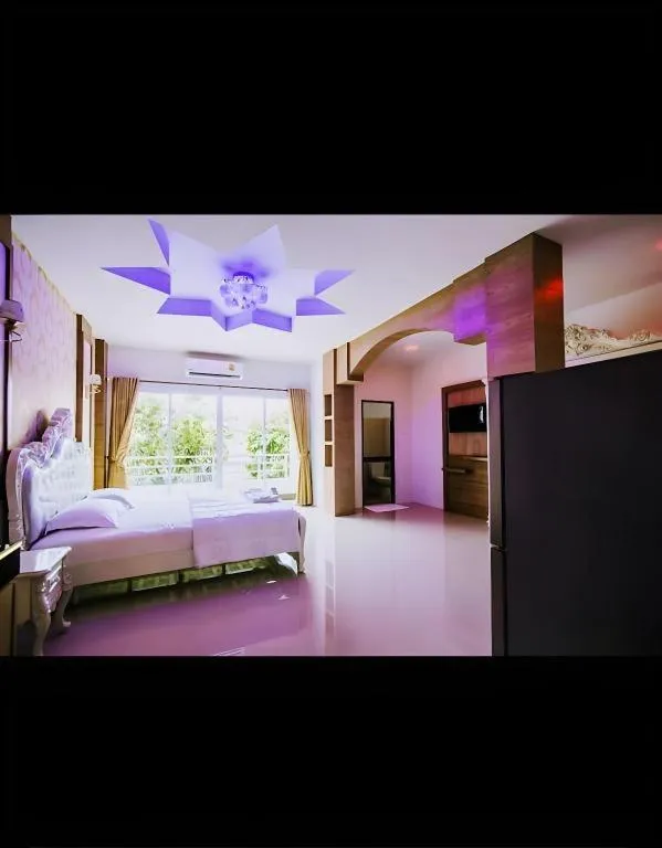 Bed in The Linux Garden Hotel (City Amphur Muang Yala)