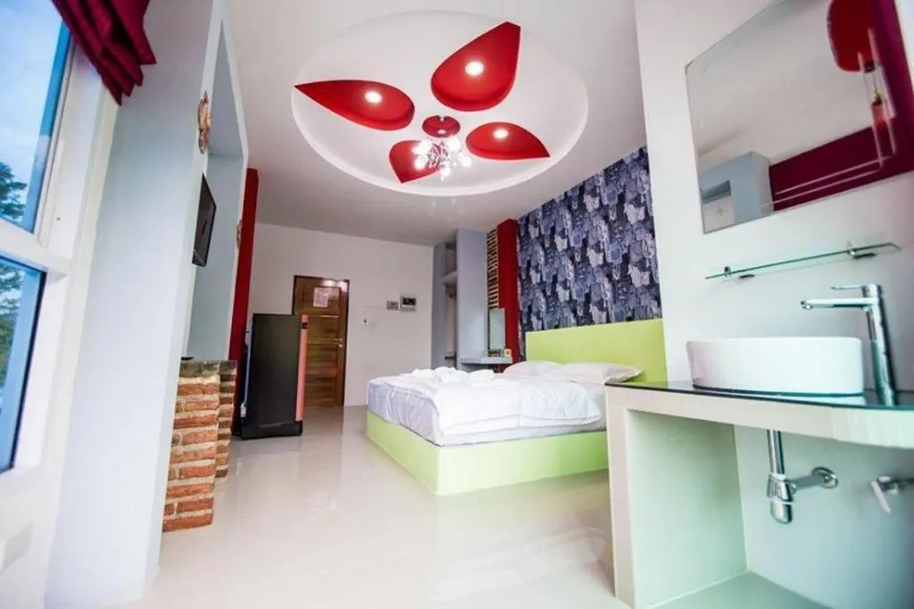 Bed in The Linux Garden Hotel (City Amphur Muang Yala)