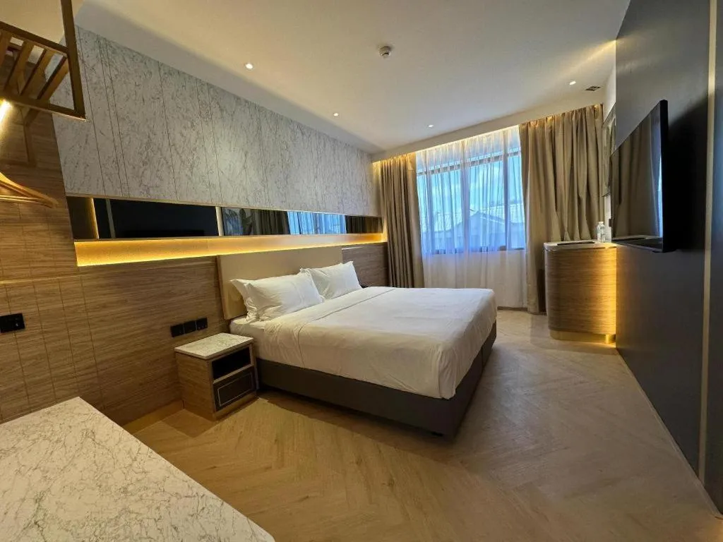 Bed in Grand City Hotel