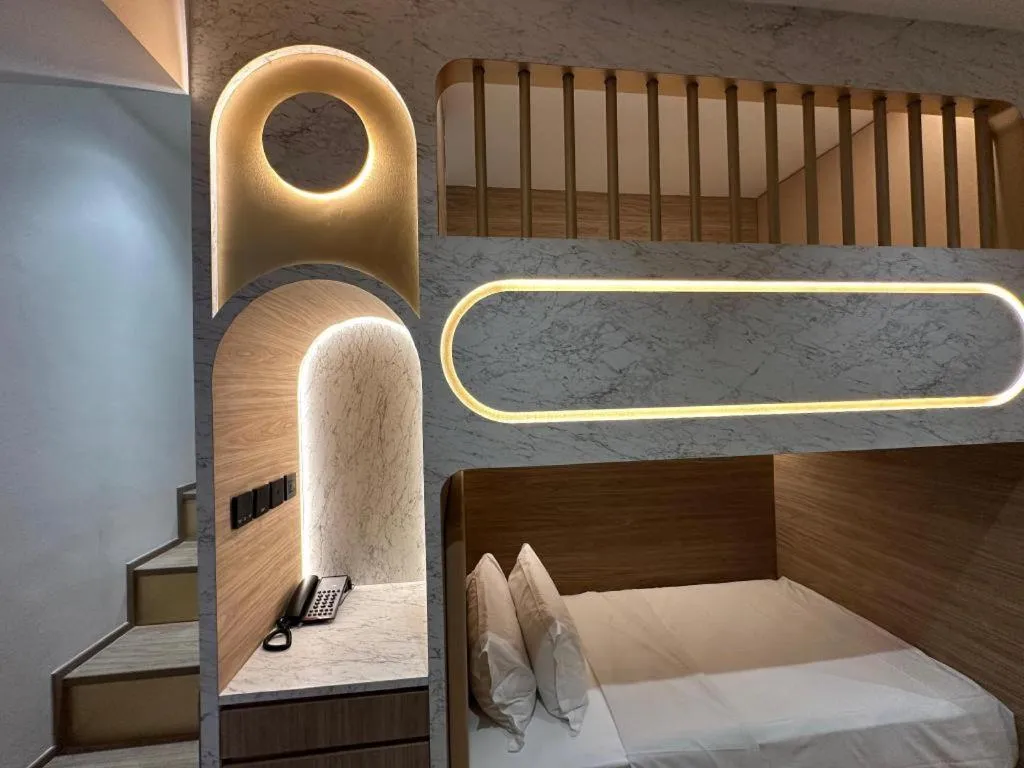 Bed in Grand City Hotel