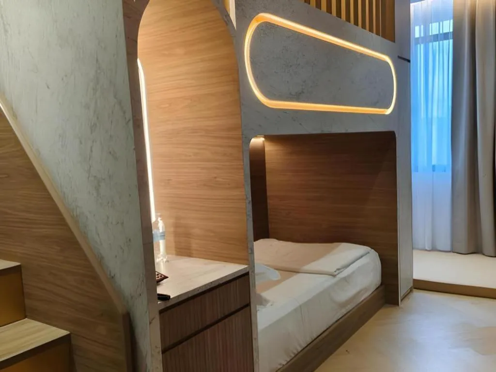 Bed in Grand City Hotel