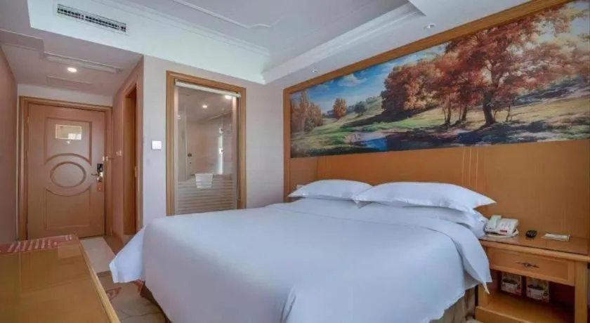 Bed in Vienna Hotel Changsha Wuyi Avenue Railway Station