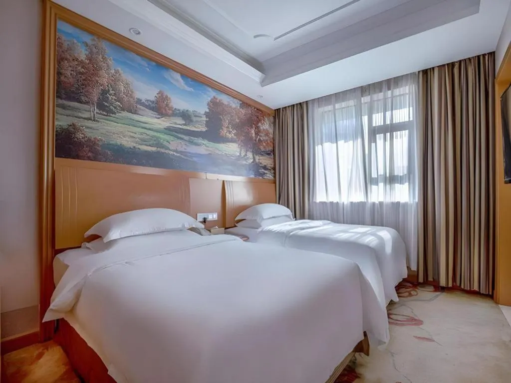 Bed in Vienna Hotel Changsha Wuyi Avenue Railway Station