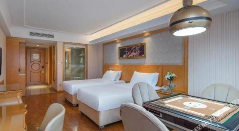 Bed in Vienna Hotel Chengdu Airport Shuangliu Wanda