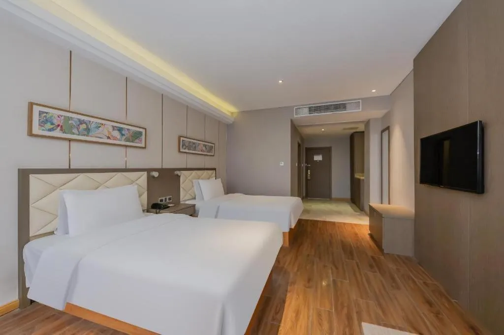 Bed in Yitel Shanghai Hongqiao Railway Station National Convention and Exhibition Center