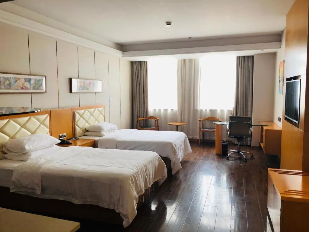 Bed in Yitel Shanghai Hongqiao Railway Station National Convention and Exhibition Center