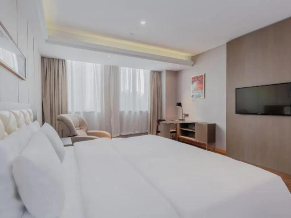 Bed in Yitel Shanghai Hongqiao Railway Station National Convention and Exhibition Center