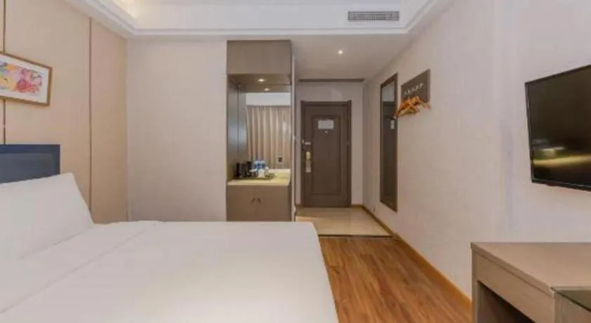 Bed in Yitel Shanghai Hongqiao Railway Station National Convention and Exhibition Center