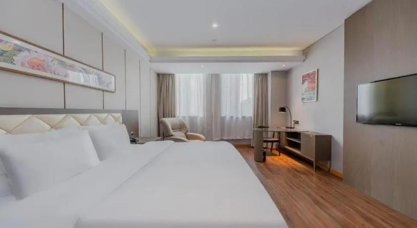 Bed in Yitel Shanghai Hongqiao Railway Station National Convention and Exhibition Center