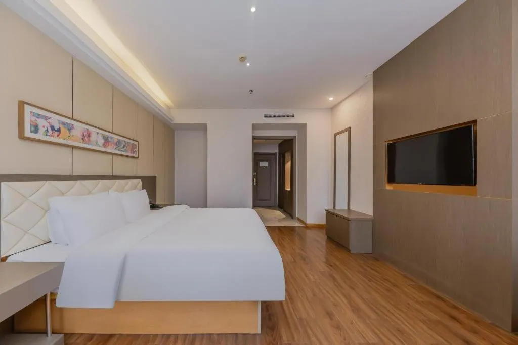 Bed in Yitel Shanghai Hongqiao Railway Station National Convention and Exhibition Center